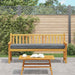 Perna pentru palet Antracit 180 x 40 x 8 cm Material Oxford - WALTI WALTI