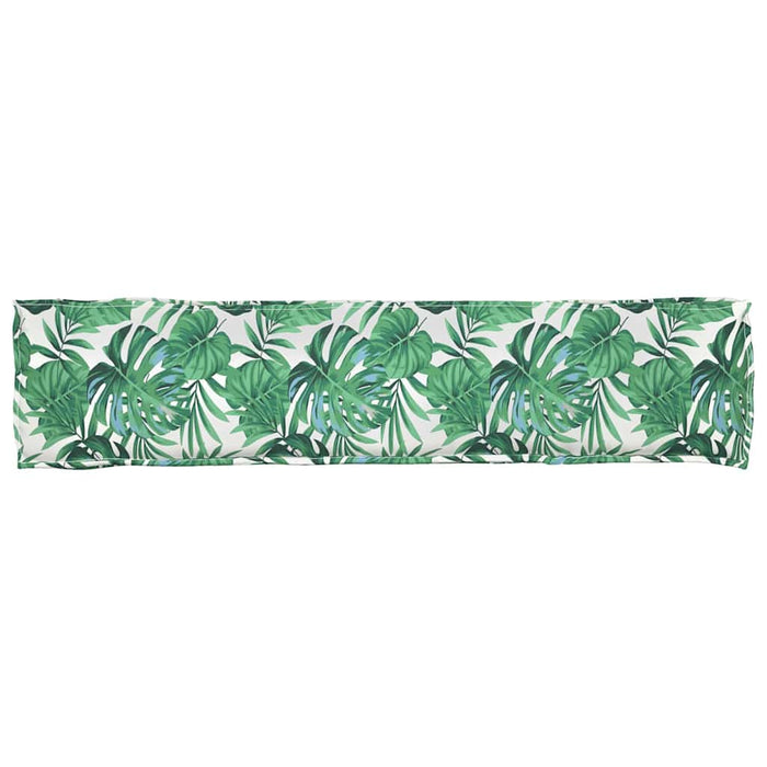 Perna de palet pentru bancă cu model de frunze 180x40x8 cm din țesătură Oxford - WALTI WALTI