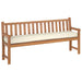 Perna pentru palet Crem 200 x 40 x 8 cm Material Oxford - WALTI WALTI