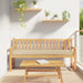 Perna pentru palet Bej 200 x 40 x 8 cm Material Oxford - WALTI WALTI