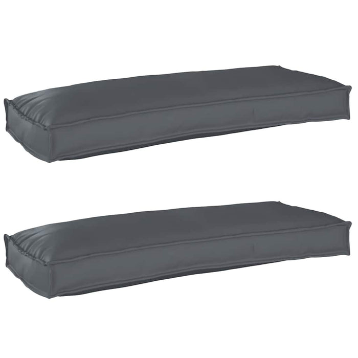 Perne pentru Palet pentru Bancă 2 buc Antracit 100x40x8 cm Țesătură Oxford - WALTI WALTI