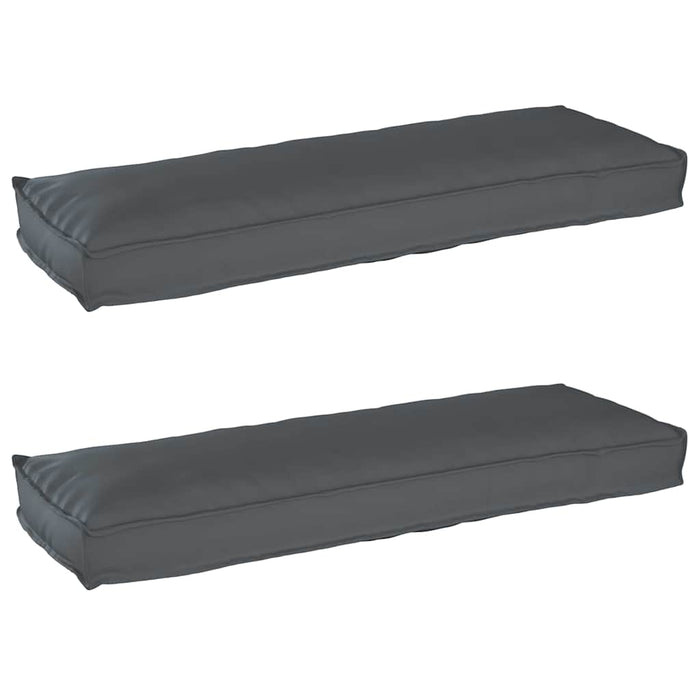 Perne pentru Palet pentru Bancă 2 buc Antracit 120x40x8 cm Material Oxford - WALTI WALTI