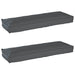 Perne pentru Palet pentru Bancă 2 buc Antracit 120x40x8 cm Material Oxford - WALTI WALTI