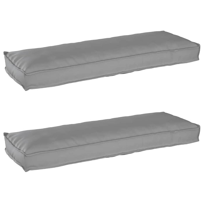 Perne pentru Paletă pentru Bancă 2 buc Gri 120x40x8 cm Material Oxford - WALTI WALTI
