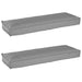 Perne pentru Paletă pentru Bancă 2 buc Gri 120x40x8 cm Material Oxford - WALTI WALTI