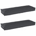 Perne de palet pentru bancă 2 buc Negru 120x40x8 cm Material Oxford - WALTI WALTI