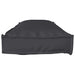Perne de palet pentru bancă 2 buc Negru 120x40x8 cm Material Oxford - WALTI WALTI