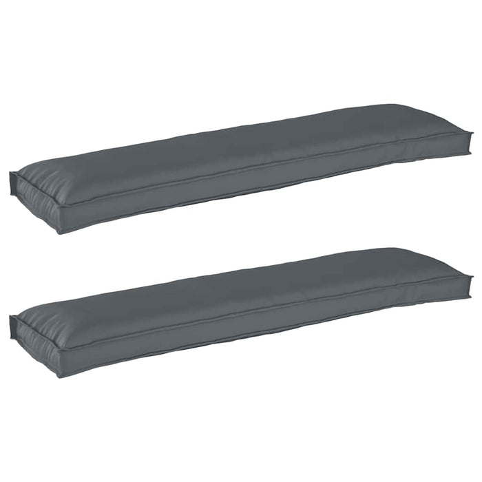 Perne pentru palet de bancă 2 buc Antracit 150x40x8 cm Fabrică Oxford - WALTI WALTI
