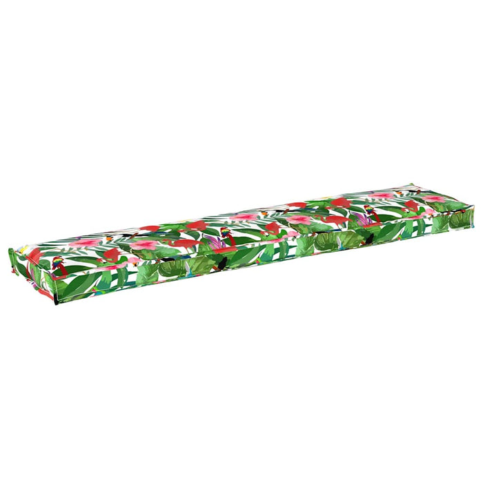 Perne pentru bancă 2 bucăți Tropice Junglă 180x40x8 cm Material Oxford - WALTI WALTI