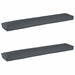 Set de perne pentru palet 2 pcs Antracit 200 x 40 x 8 cm - WALTI WALTI