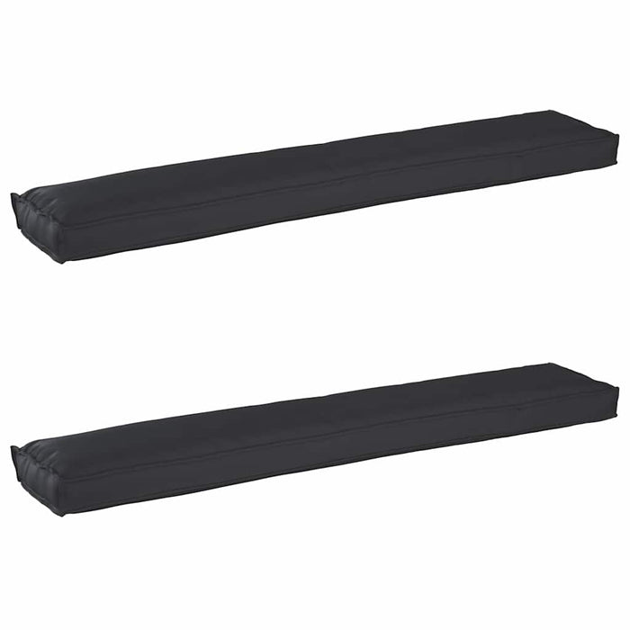 Set de perne pentru palet 2 pcs Negru 200 x 40 x 8 cm - WALTI WALTI