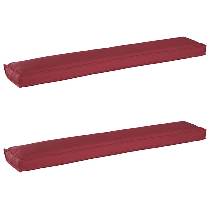 Set de perne pentru palet 2 pcs Roșu Vin 200 x 40 x 8 cm - WALTI WALTI