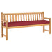 Set de perne pentru palet 2 pcs Roșu Vin 200 x 40 x 8 cm - WALTI WALTI