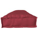 Set de perne pentru palet 2 pcs Roșu Vin 200 x 40 x 8 cm - WALTI WALTI