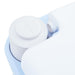 Toaletă portabilă, albastru deschis & alb, plastic, 20 L - WALTI WALTI