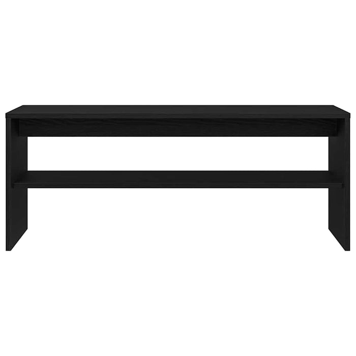 Dulap TV Stejar Negru 100x40x40 cm Lemn prelucrat - WALTI WALTI