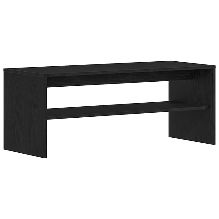 Dulap TV Stejar Negru 100x40x40 cm Lemn prelucrat - WALTI WALTI