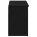 Bancă de pantofi Stejar negru 102x30,5x45 cm Lemn prelucrat - WALTI WALTI