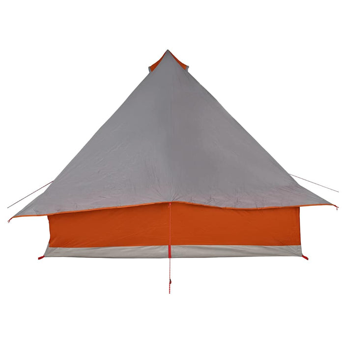 Cort de familie Tipi Manual Gri, Portocaliu 358 x 296 x 258 cm - WALTI WALTI