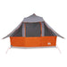 Cort de familie Tipi Manual Gri, Portocaliu 358 x 296 x 258 cm - WALTI WALTI