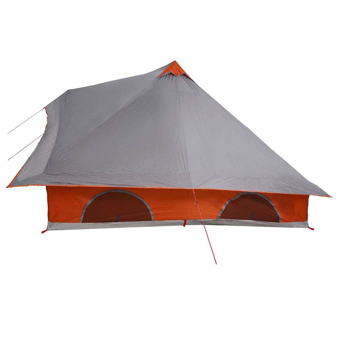 Cort de familie Tipi Manual Gri, Portocaliu 358 x 296 x 258 cm - WALTI WALTI