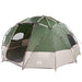Cort de Camping cu acoperiș Verde 475 x 475 x 235 cm Poliester - WALTI WALTI