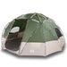 Cort de Camping cu acoperiș Verde 475 x 475 x 235 cm Poliester - WALTI WALTI
