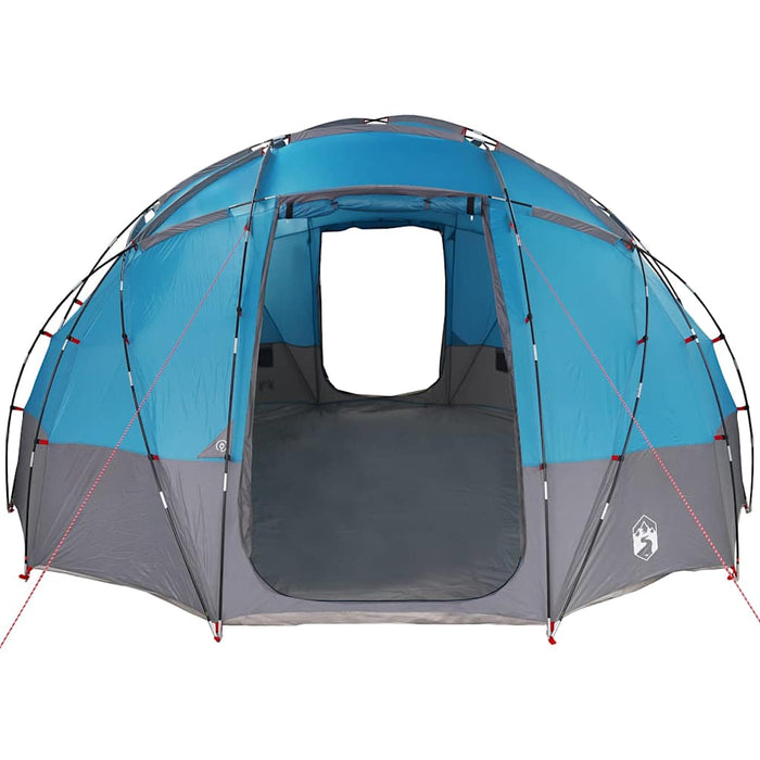 Cort de Camping albastru 475 x 475 x 235 cm Poliester - WALTI WALTI