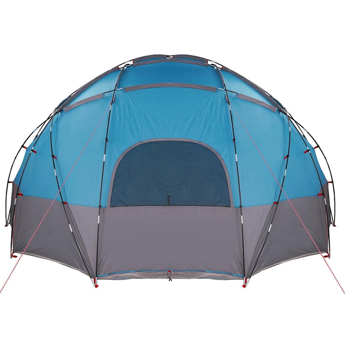 Cort de Camping albastru 475 x 475 x 235 cm Poliester - WALTI WALTI