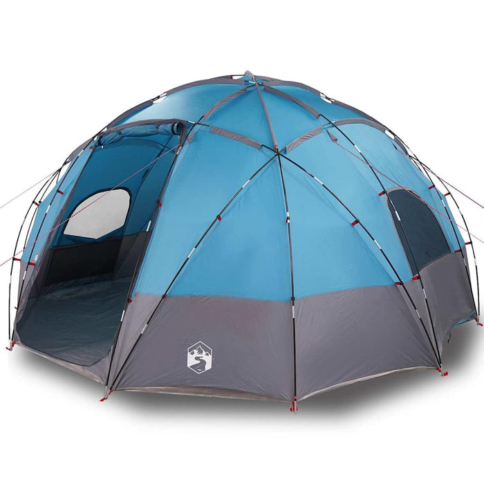 Cort de Camping albastru 475 x 475 x 235 cm Poliester - WALTI WALTI