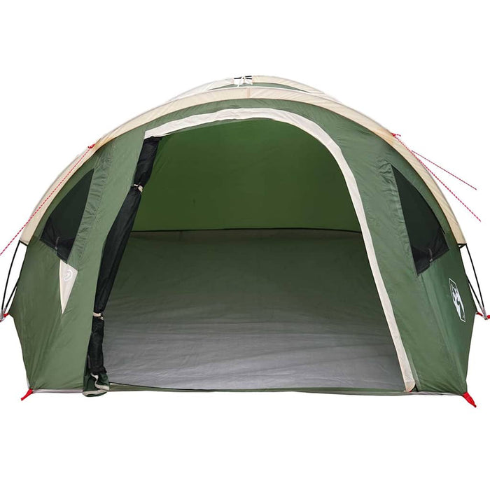 Cort de Camping cu acoperiș Verde 308 x 268 x 130 cm Poliester - WALTI WALTI