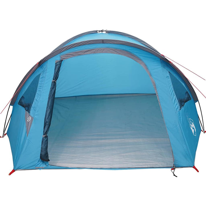 Cort de Camping albastru 308 x 268 x 130 cm Poliester - WALTI WALTI