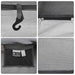 Cort interior Negru 220 x 128 x 110 cm Plasă - WALTI WALTI