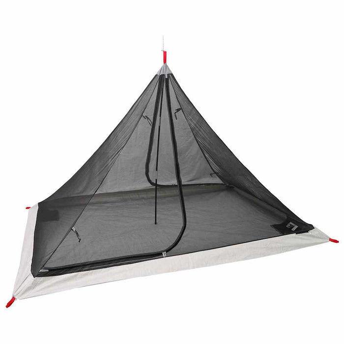 Cort interior cu acoperiș Negru 240 x 160 x 133 cm Cu plasă - WALTI WALTI