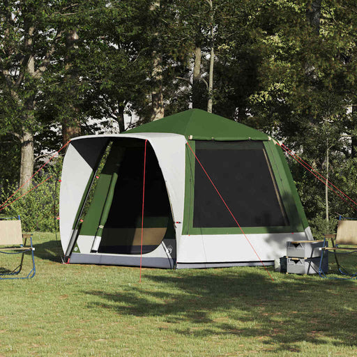 Cort de Camping Verde 420 x 420 x 227 cm Poliester - WALTI WALTI