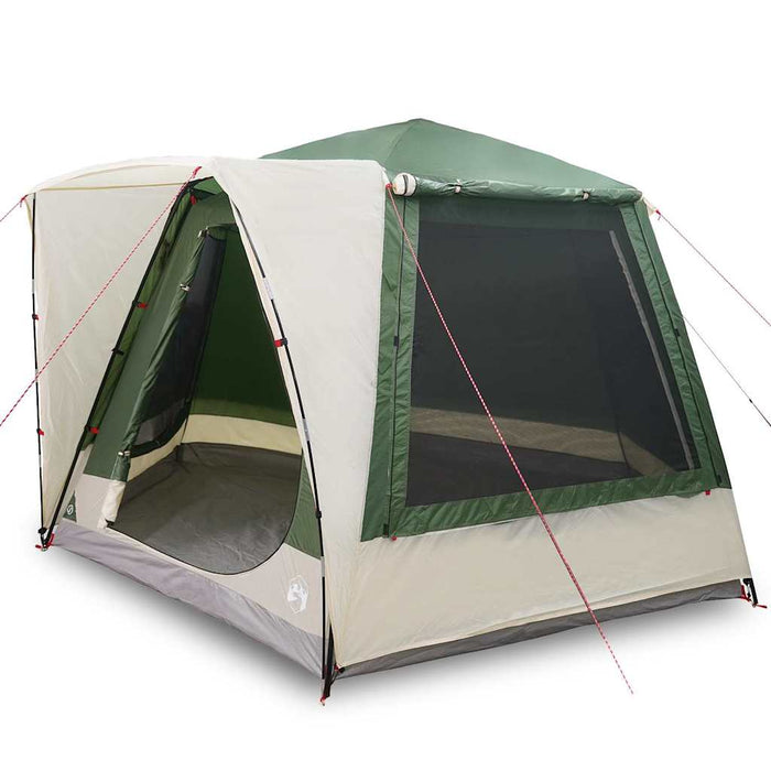 Cort de Camping Verde 420 x 420 x 227 cm Poliester - WALTI WALTI