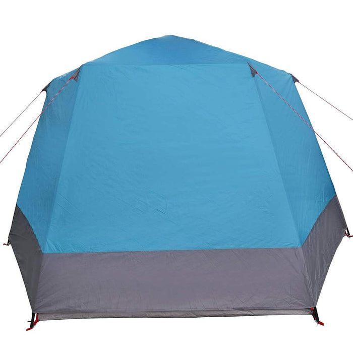 Cort de Camping albastru 420 x 420 x 227 cm Poliester - WALTI WALTI