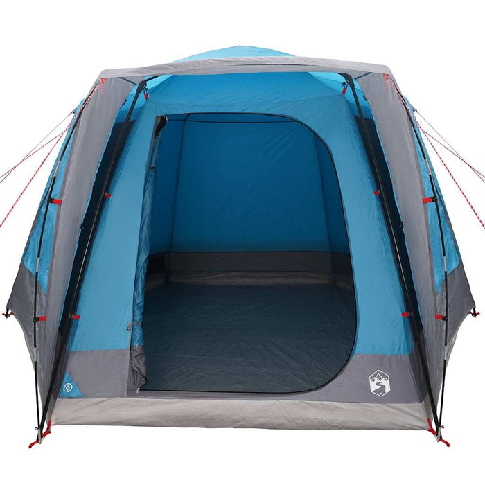Cort de Camping albastru 420 x 420 x 227 cm Poliester - WALTI WALTI