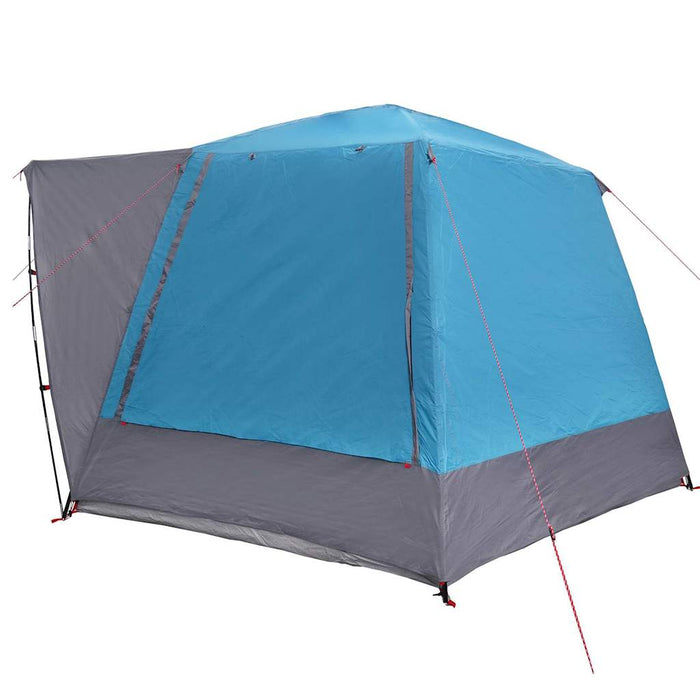 Cort de Camping albastru 420 x 420 x 227 cm Poliester - WALTI WALTI