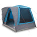 Cort de Camping albastru 420 x 420 x 227 cm Poliester - WALTI WALTI