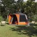 Cort de Camping Gri și portocaliu 420 x 420 x 227 cm Poliester - WALTI WALTI