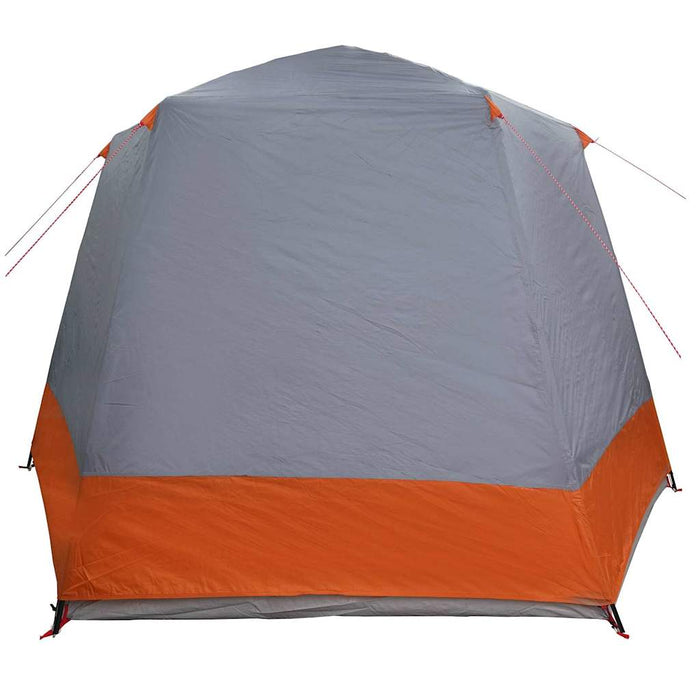 Cort de Camping Gri și portocaliu 420 x 420 x 227 cm Poliester - WALTI WALTI