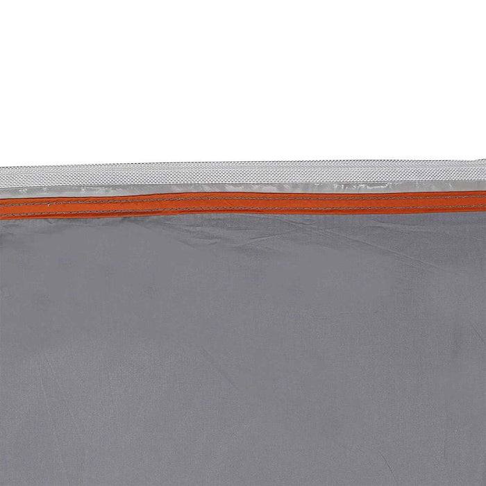 Copertină pentru caravană 240 x 350 cm Gri și Portocalie tafta WALTI