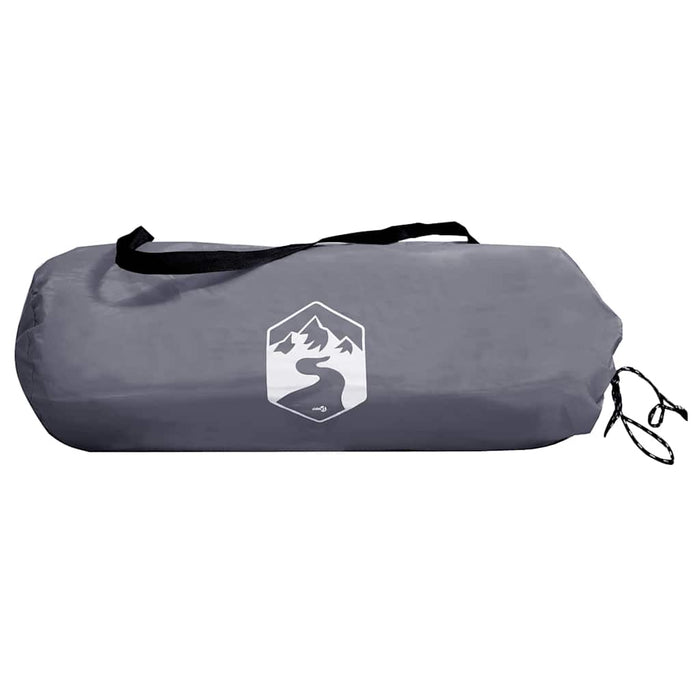 Copertină pentru caravană 240 x 350 cm Gri și Portocalie tafta WALTI