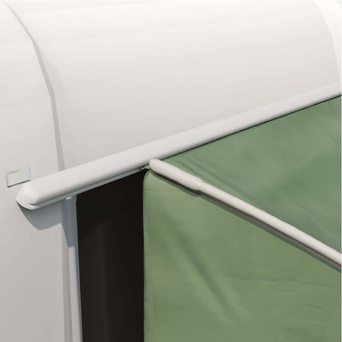 Cort pentru hayon cu acoperiș Verde 194 x 180 x 210 cm tafta - WALTI WALTI