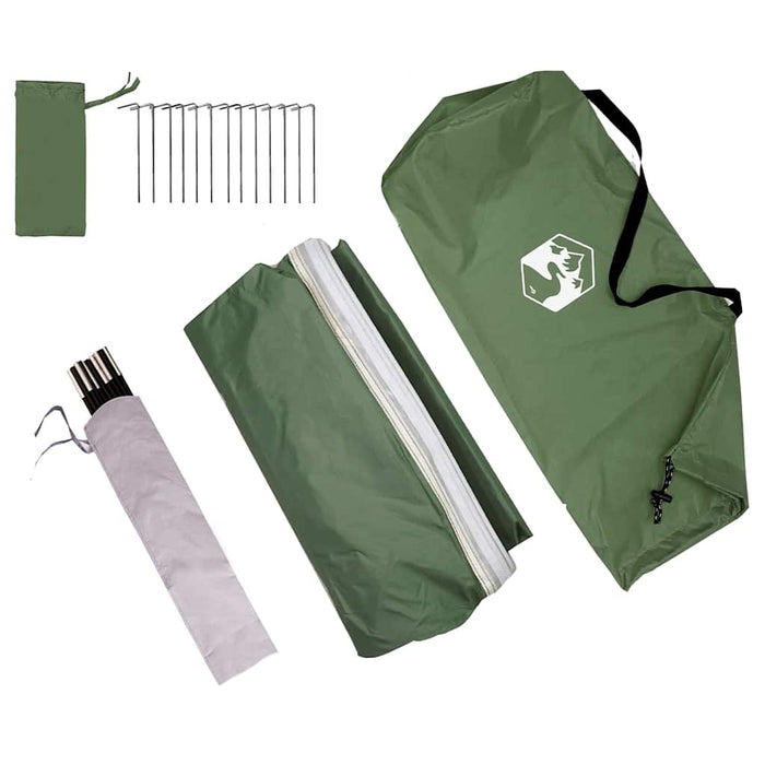 Cort pentru hayon cu acoperiș Verde 285 x 255 x 245 cm tafta - WALTI WALTI