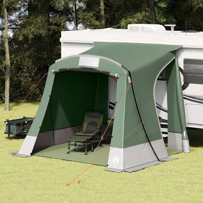 Cort pentru hayon cu acoperiș Verde 285 x 255 x 245 cm tafta - WALTI WALTI
