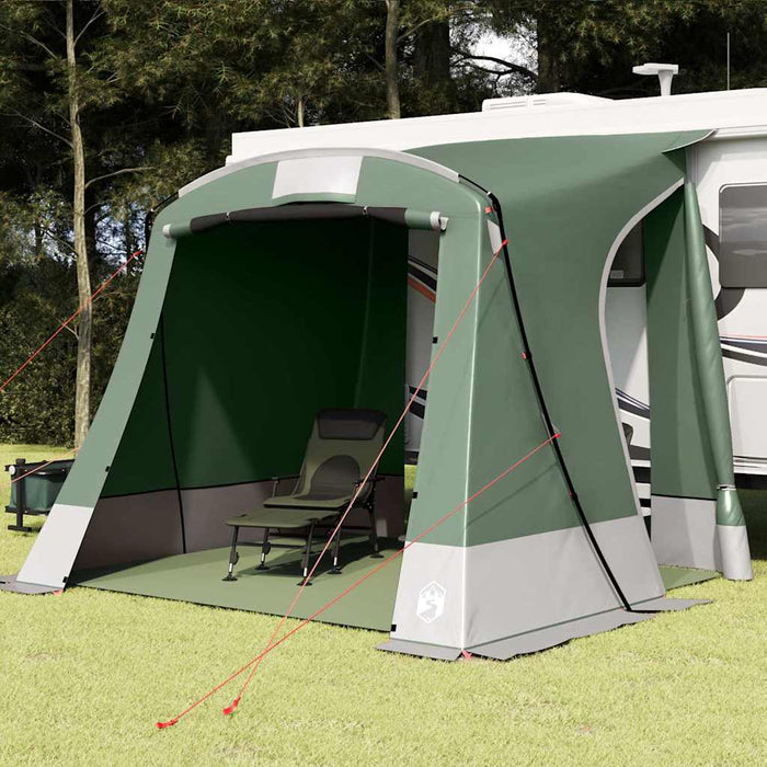 Cort pentru hayon cu acoperiș Verde 285 x 255 x 245 cm tafta - WALTI WALTI