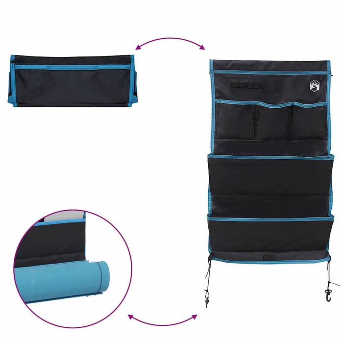 Pungă de stocare Negru și Albastru 91 x 47,5 cm oxford - WALTI WALTI