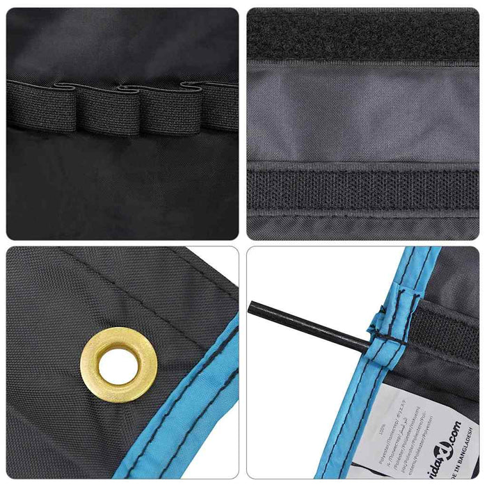 Pungă de stocare Negru și Albastru 161 x 58,5 cm oxford - WALTI WALTI